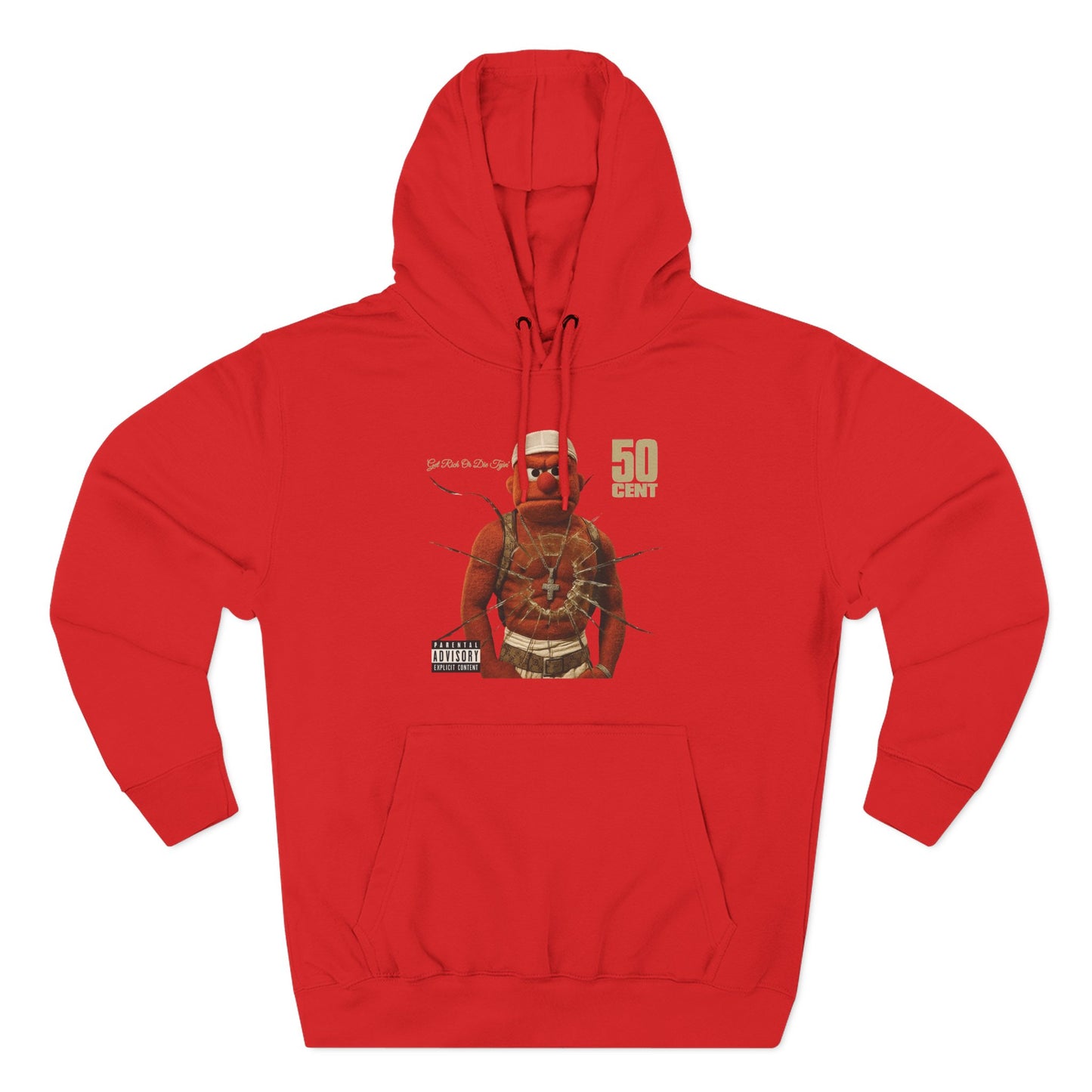Get Rich Muppet Hoodie | 50-Inspired Softstyle Parody