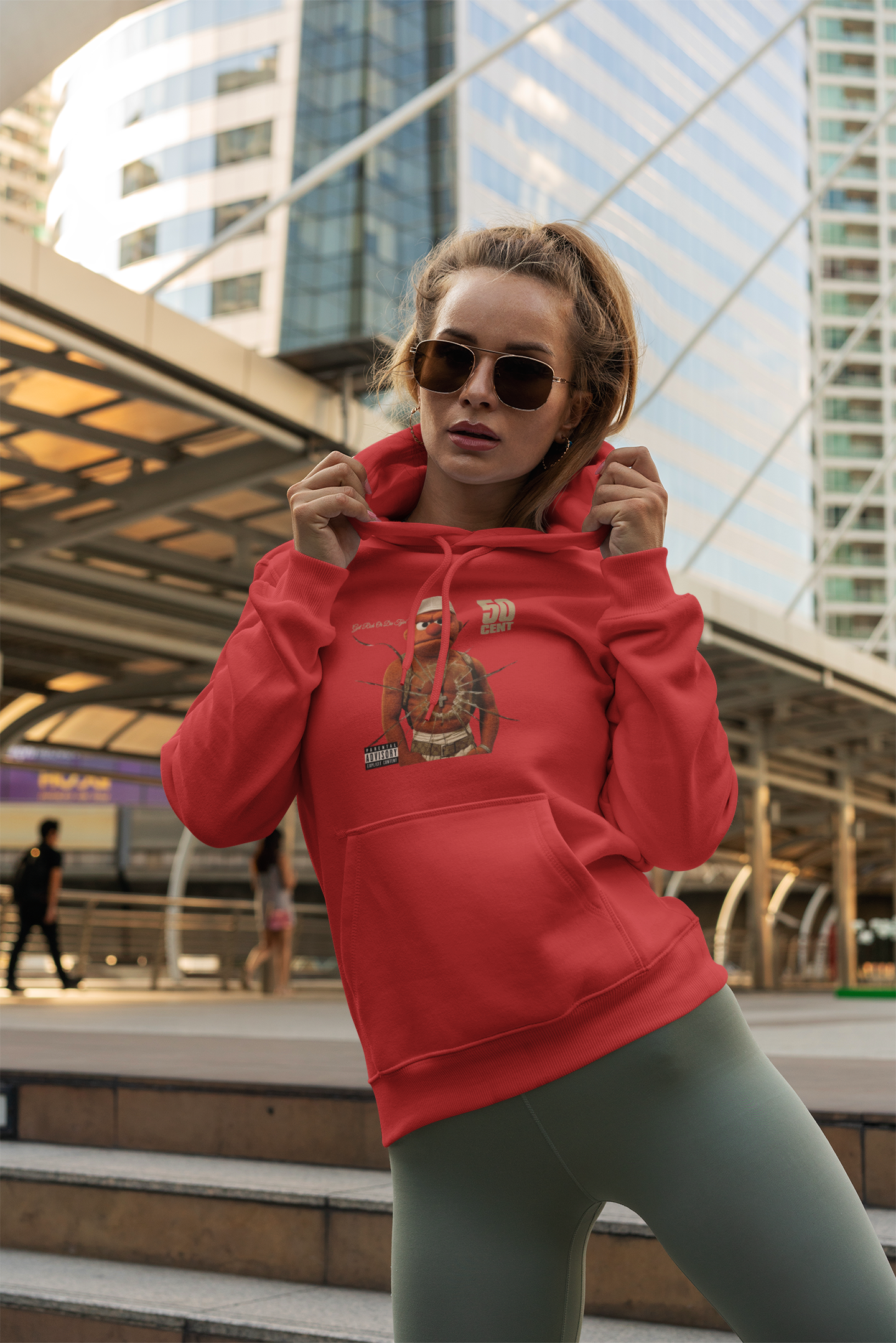Get Rich Muppet Hoodie | 50-Inspired Softstyle Parody