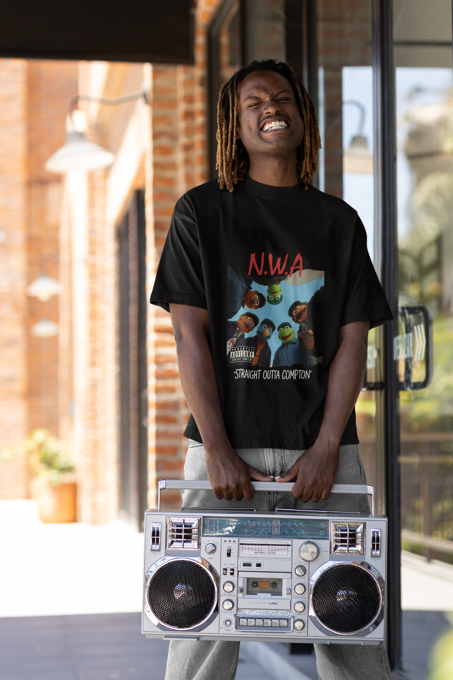 "Straight Outta Compton" Muppet Shirt - NWA tribute