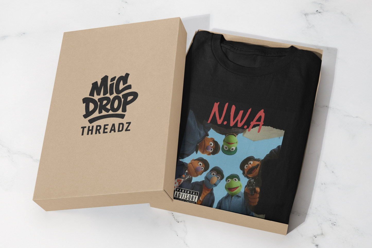 "Straight Outta Compton" Muppet Shirt - NWA tribute