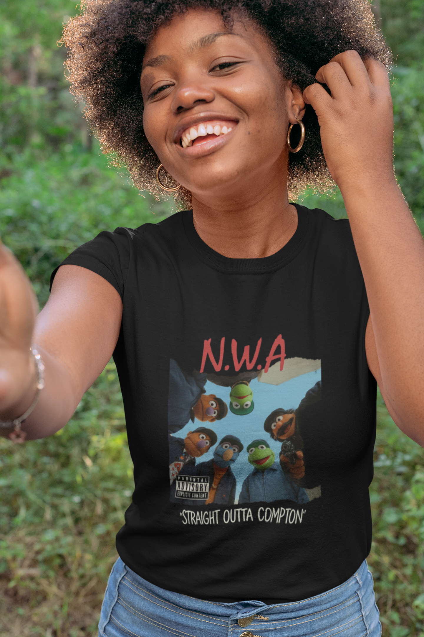 "Straight Outta Compton" Muppet Shirt - NWA tribute
