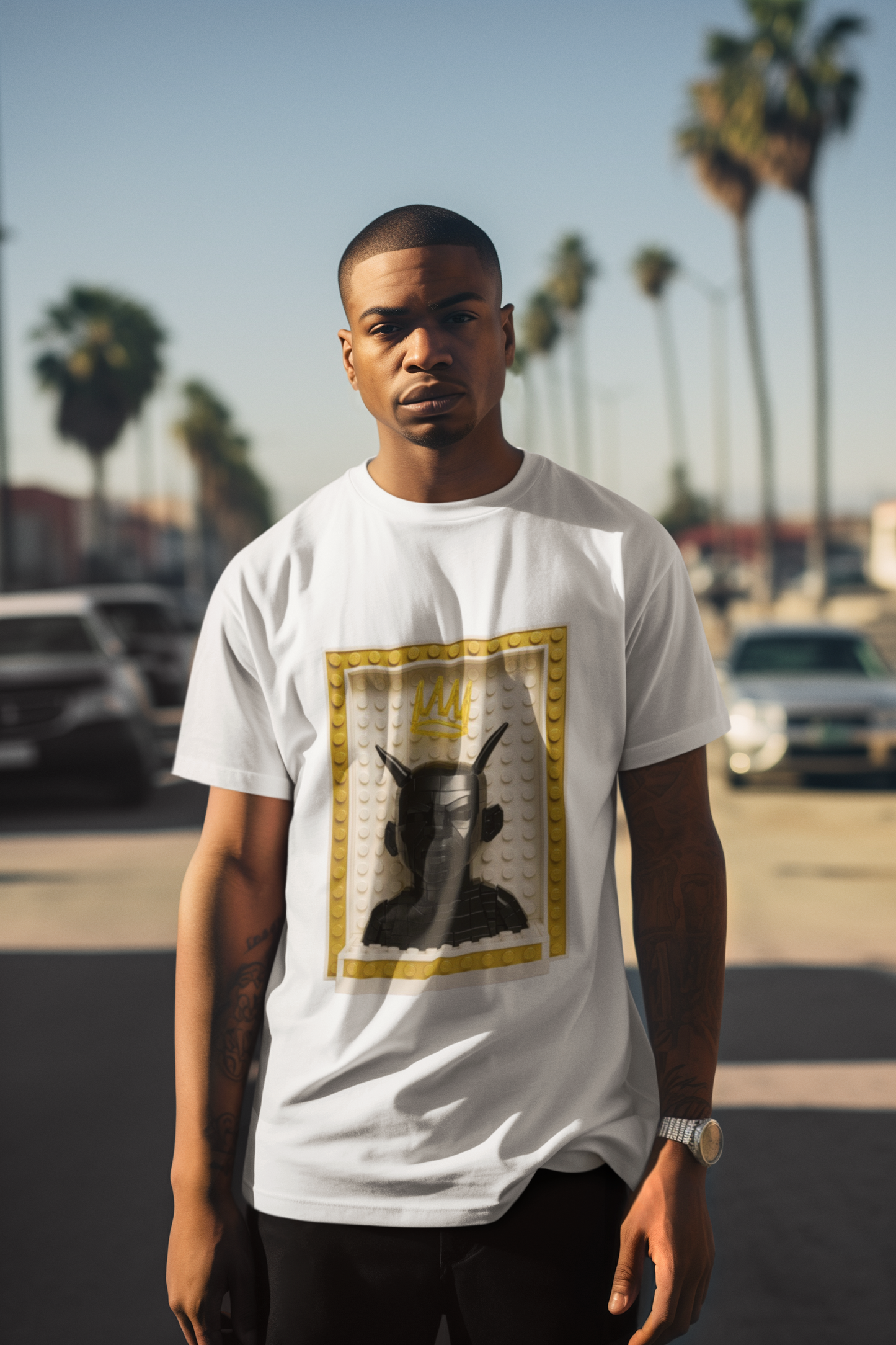 Born Sinner LEGO Bust Tee