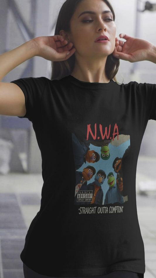 Compton-Inspired Puppet Shirt | 90s Rap Parody Tee